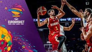 Greece v Russia  Highlights  QuarterFinal  FIBA EuroBasket 2017 [upl. by Jez]