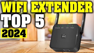 TOP 5 Best WiFi Extender 2024 [upl. by Toback]