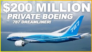 Inside This AMAZING 200 Million Private Boeing 787 Dreamliner [upl. by Seema]