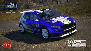 EA SPORTS WRC Championship Mode  Part 11 BATTLE WITH FORMAUX in Central Europe Rally [upl. by Etteinotna153]