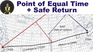 Point of Equal Time and Safe Return ✈ ATPL ✈ [upl. by Cadal]