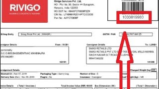 How to track Rivigo courier [upl. by Anrim291]