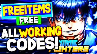 NEW ALL WORKING UPDATE CODES FOR ANIME FIGHTERS SIMULATOR ROBLOX [upl. by Eidde]