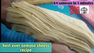 I found the easiest way to make samosa sheetshow to make samosa sheets very easily [upl. by Amre726]