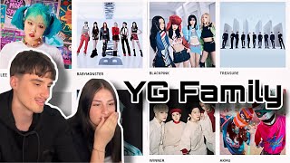 KPOP YG ENTERTAIMENT TITKOK COMPILATIONS V11  REACTION [upl. by Batholomew]