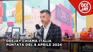 Deejay Chiama Italia  Puntata del 8 aprile 2024  ospite Gino Cecchettin [upl. by Aslam]