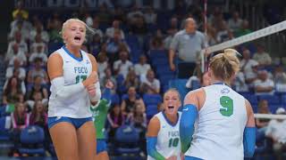 Eagles Insider Volleyball to host the FGCU Homewood Suites Invitational [upl. by Llien]