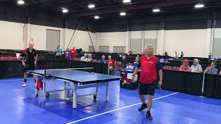 Qingping Liu 1865 vs Robert Hodgson 1771  Elite Singles SF  2024 Huntsman World Senior Games [upl. by Yma829]