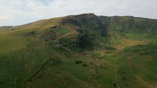 Brecon Beacons Drone Flight  dronephotography breconbeacons [upl. by Mchale491]