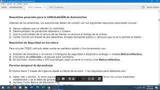 Escuela RCV CAP2 DEL MANUAL DEL CONDUCTOR COSEVI PRIMERA PARTE RESUMEN MANUAL DEL CONDUCTOR 2024 [upl. by Danya]