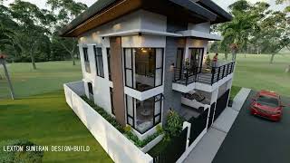 2STOREY RESIDENTIAL BUILDING  FLOOR AREA 150SQM  LOT AREA 135SQM [upl. by Ahseenyt]