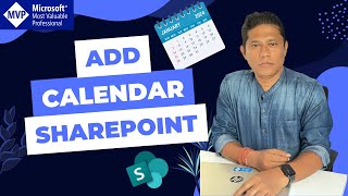 How To Add A Calendar In SharePoint  Add Calendar in SharePoint Home Page [upl. by Nalorac]