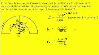 in the figure below two semicircular arcs have radii [upl. by Zeena]