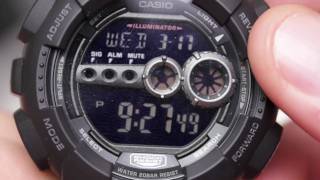 Casio GShock GD1001BDR Unboxing amp Overview  Close Ups [upl. by Kristofer]