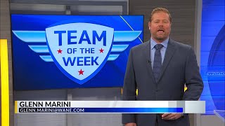 Bishop Dwenger Saints girls volleyball named Optimum Performance Sports Team of the Week on WANETV [upl. by Arretnahs495]