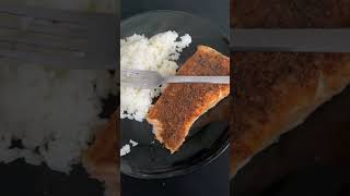 The Most Delicious Salmon amp Rice Recipe cooking food salmon [upl. by Harrell246]