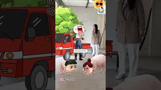 Mẹ Heo Bị Bán Đi Mất Rồi hoathinhvuinhon funny hoathinhthieunhi phimhoathinh hoathinh cartoon [upl. by Hctud]