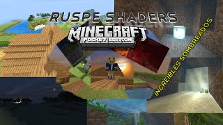 Minecraft Pe Los mejores SHADERS que existen Sombras luces y más [upl. by Sackey414]