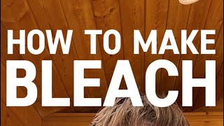 How to Make Bleach with Calcium Hypochlorite A Simple Guide [upl. by Petta780]