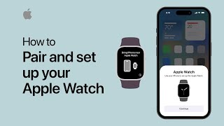 How to pair and set up your Apple Watch  Apple Support [upl. by Inhoj]