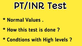 PTINR Test [upl. by Cattan]