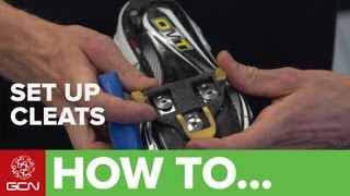 How To Set Up Cleats For Clipless Pedals [upl. by Acissehc735]