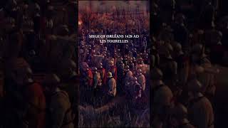 HEAVY MELEE  SIEGE OF ORLÉANS  1428 AD history totalwar battle shorts [upl. by Aneleasor]