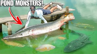 THE RAREST MONSTER FISH in UNITED STATES BIGGER THAN ME [upl. by Terr]