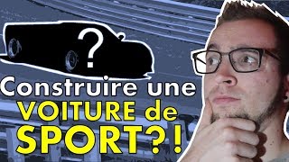 Je construis une VOITURE DE SPORT  GT40 project 00 [upl. by Terag]