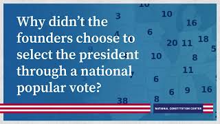 Why didn’t the founders choose to select the president through a national popular vote [upl. by Capon747]