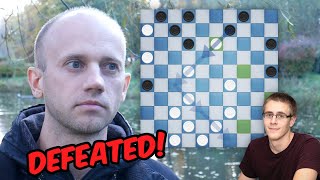 WORLD CHAMPION IN CHECKERS DEFEATED [upl. by Mosi]