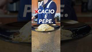 Cacio e Pepe attempt 4 Pasta Day 15 cacioepepe [upl. by Ynitsed]