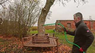 Cleaning chicken coops and some waterproofing [upl. by Aimas]