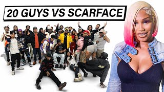 20 GUYS VS 1 REALITY STAR SCARFACE “ET” [upl. by Pepper]