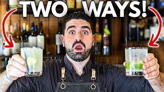 How to make a Classic Caipirinha  TWO DIFFERENT WAYS [upl. by Neik]