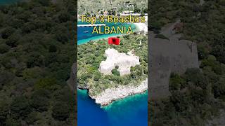 🇦🇱 Top 3 Beaches in Albania 2024 🤯 travel adventure albania nature beach [upl. by Soalokin]