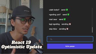 React JS Update 2024  useOptimistic Experimental [upl. by Garik]