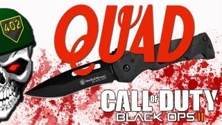 Black Ops 2 Funny Moments  EPIC QUAD MELEE KILLFEED COD BO2 Multiplayer Gameplay [upl. by Ogilvy]