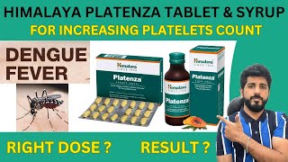 AYURVEDIC MEDICINE FOR DENGUE  INCREASE PLATELET COUNT  HIMALAYA PLATENZA TABLET  PLATENZA SYRUP [upl. by Dove91]