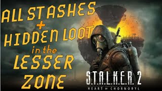 Stash Locations and Hidden Items in The Lesser Zone Stalker 2 [upl. by Eittel]