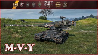 MVY  World of Tanks UZ Gaming [upl. by Enaasiali41]