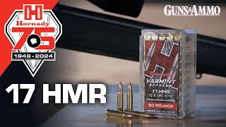 75 Years of Hornady  17 HMR [upl. by Bindman]