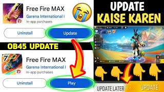 Free Fire Max Update Kaise Karen  Free Fire Max Nahin chal raha Aaj Nahin chal raha Free Fire Max [upl. by Naara]