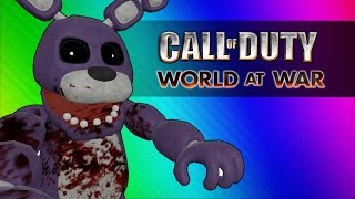 WaW Zombies Five Nights At Freddys 4 Map  Most Difficult Map Ever [upl. by Dilks]