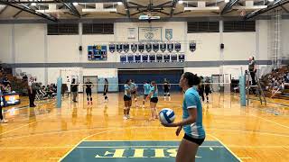 Kealakehe vs Konawaena Girls varsity volleyball set 2 09242024 [upl. by Orlanta]