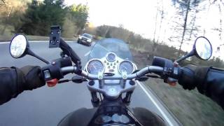 Boxersound BMW R1150R mit KranichAuspuffanlage [upl. by Annaohj]