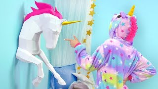 Fabrication d’une Incroyable Licorne en Papier 🦄✂✂️ [upl. by Etiuqal]