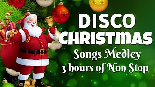 Best Disco Christmas Songs 2025 ⛄⛄⛄ Non stop Christmas Songs Medley Disco 2025 🎅🎄 Merry Christmas🎁⛄ [upl. by Arni]