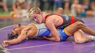 126 – Victor Alvarado G of Illinois Cornstars vs Tyson Waughtel R of Vandalia IL [upl. by Lorou397]