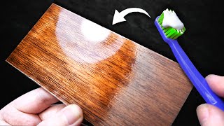 TRUCO Super BRILLO en MADERA ¡Barato y Fácil✅ Barniz brillante para madera efecto espejo o piano [upl. by Anialem]